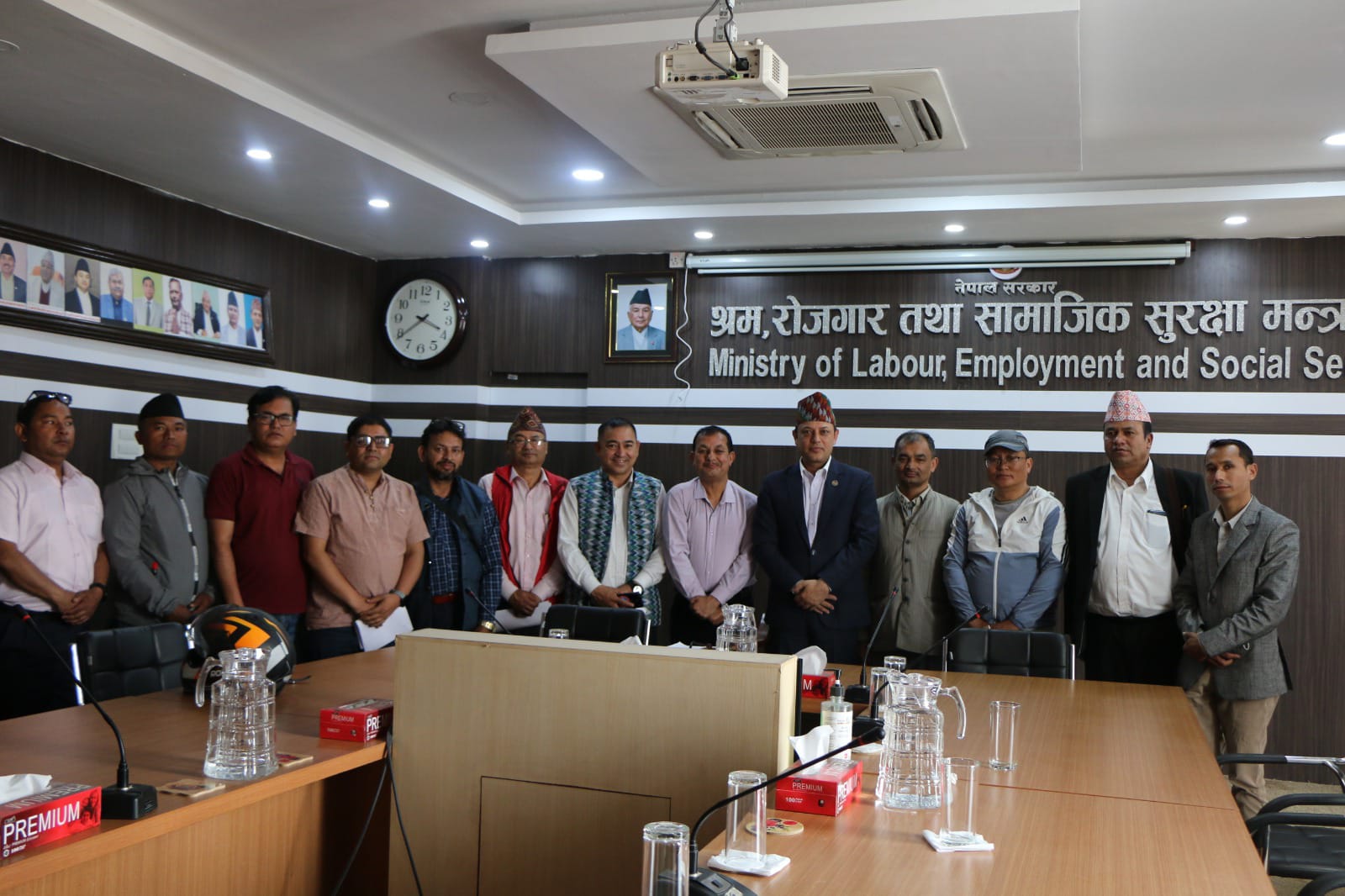 Minister of Labour,Employment Social Security